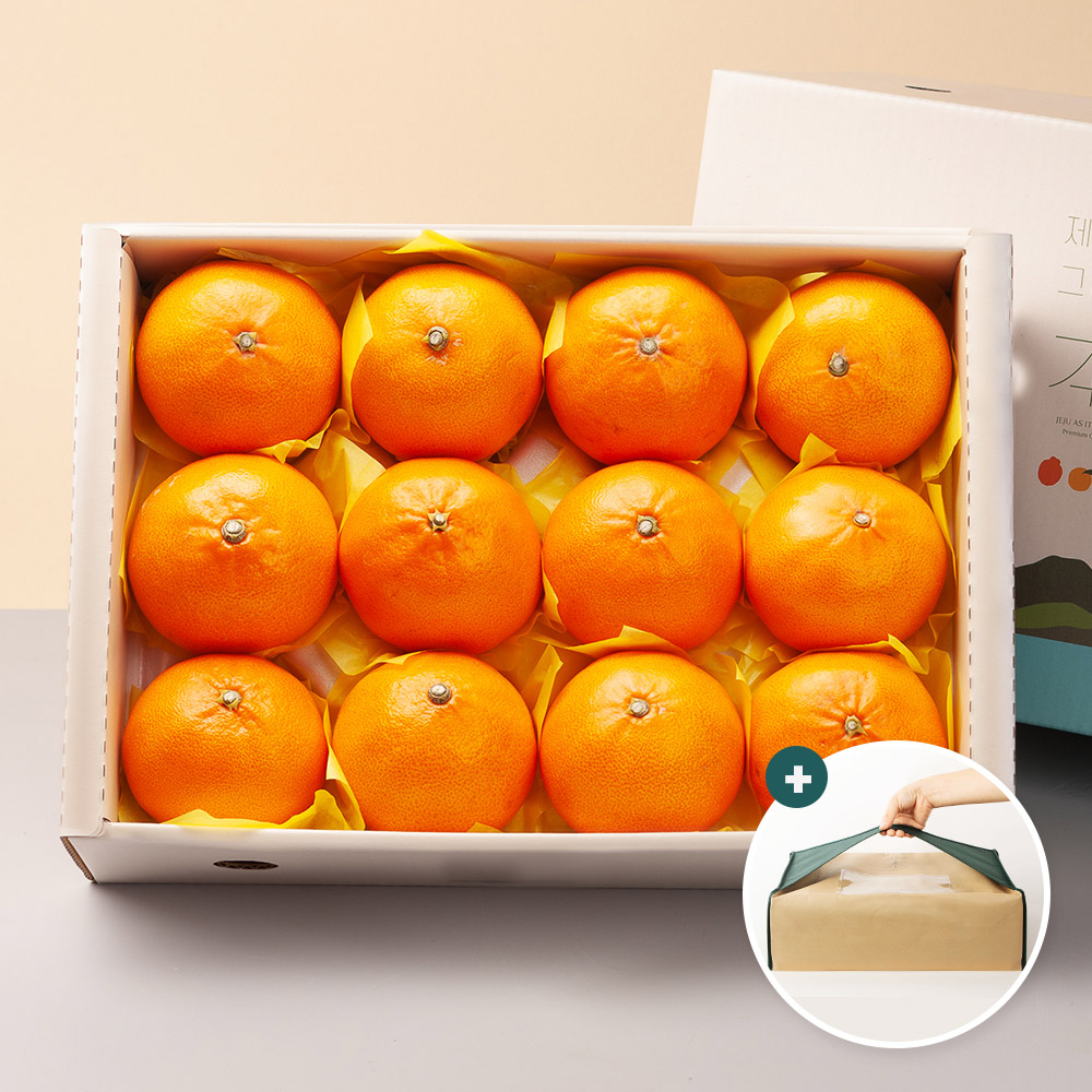 제주 천혜향 선물세트 2.5kg 4.5kg / 고급가방 포장 - 상품 이미지
