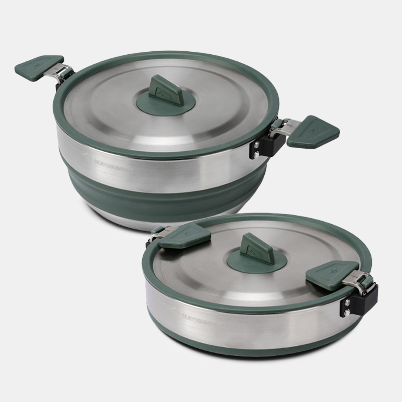 씨투써밋 디투어 팟 3L 캠핑 접이식 코펠 냄비 경량 폴딩 백패킹