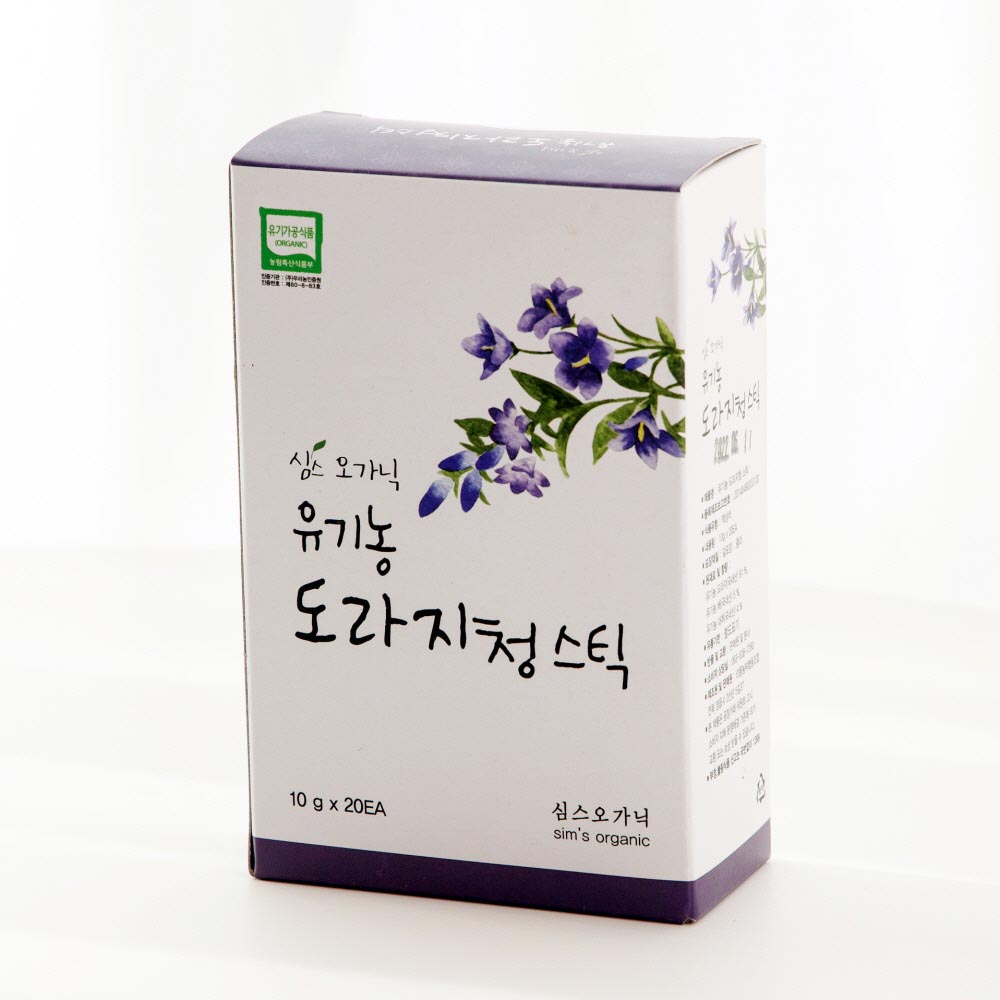 3년이상 자란 토종 [ 유기농 도라지청 스틱 10g 20봉 ] 도라지청 즙 진액 엑기스 - 상세 이미지 2