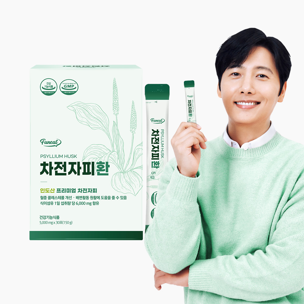 퍼니트 이상우 식이섬유 쾌변 차전자피환 5,000mg 30포, 1개 - 메인 이미지