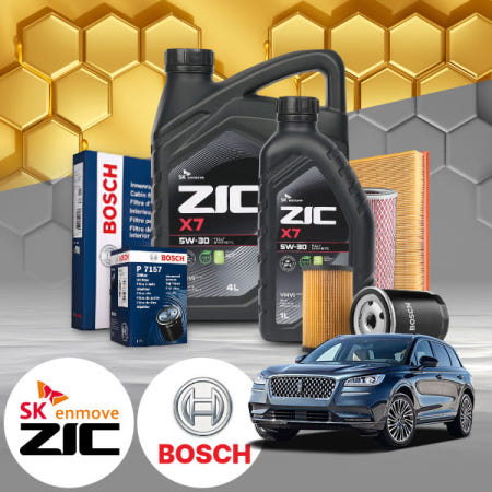 자체제작 배터리온 코세어(20~) 2.0 가솔린 지크 X7 5W30 SP 엔진오일필터세트 6Liter