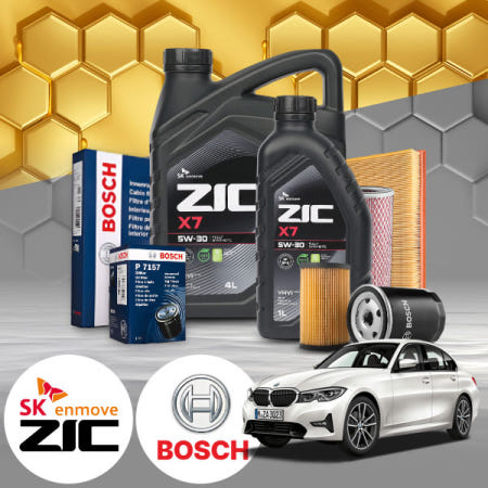 자체제작 배터리온 G20 320i (19~) B46 가솔린 지크 X7 5W30 SP 엔진오일필터세트 6L iter