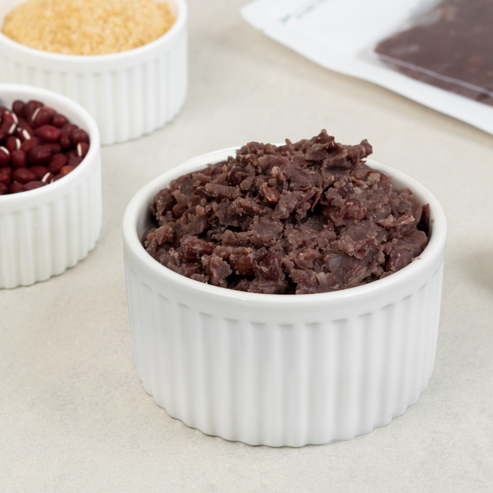싸리재 국산 팥소 통팥앙금 1kg 대용량 수수부꾸미 바람떡 꽃산병 붕어빵 팥고물 이미지 6
