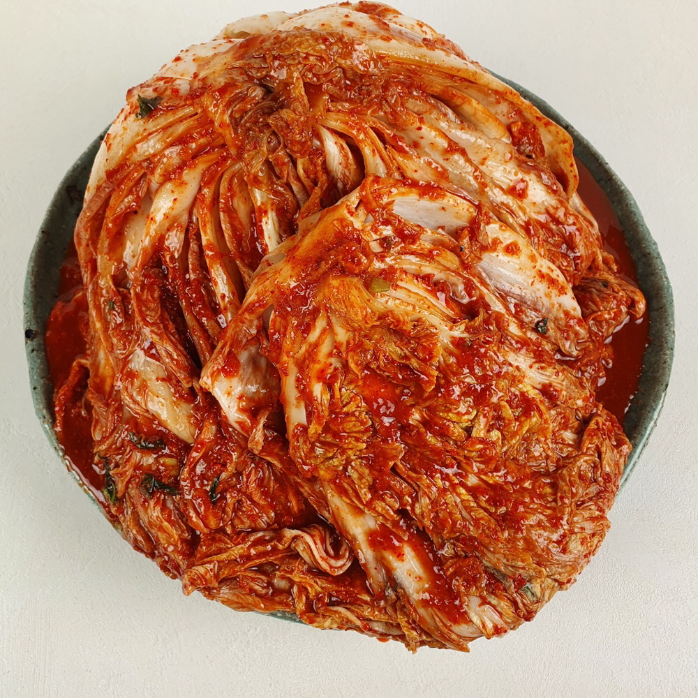국산 재료 100% 샘고을 배추김치 포기 보쌈 김치 5kg, 1개