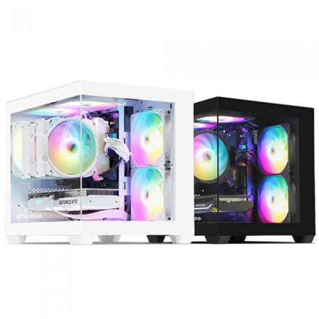 darkFlash DCM30 RGB 강화유리 (화이트)/ M