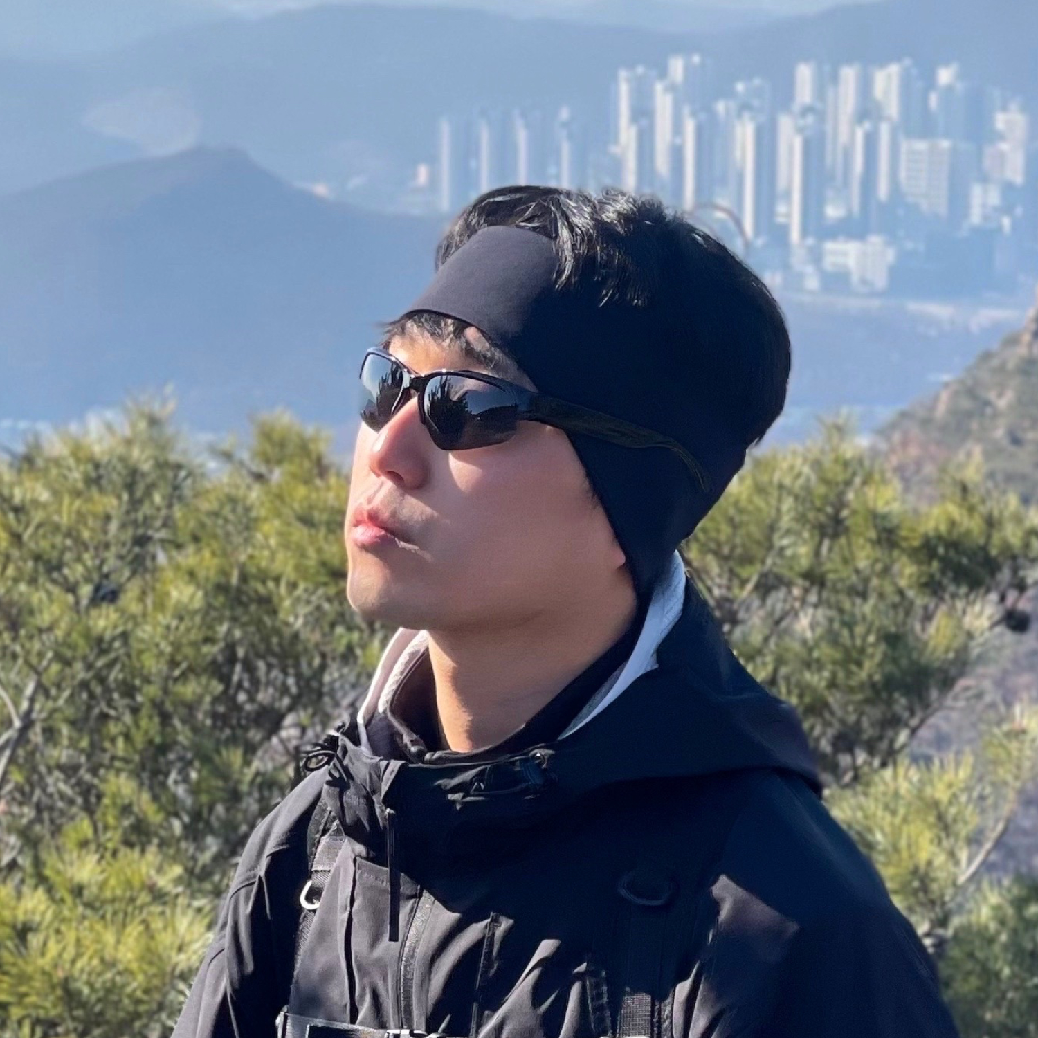 기모 이어워머 방한 헤어밴드 러닝 등산 스키 스포츠 귀마개 방한용품 겨울모자 블랙 상세 이미지 2