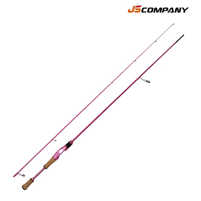 JS컴퍼니 쏘치팝 2 리미티드 쏘가리 송어 꺽지 낚시대 민물루어대 핑크 S632ULL - 상품 이미지