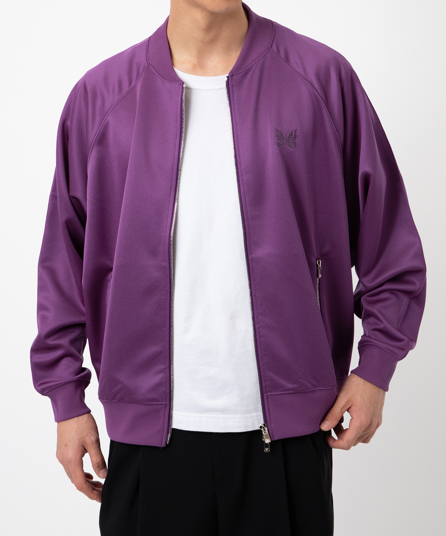 니들스 자켓 Dolman 슬리브 트랙 폴리스무스 25SS 남자 남성 트랙자켓 QV324 - 상세 이미지 4