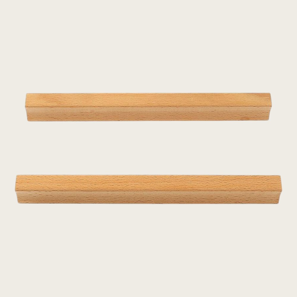 내추럴 디자인 원목 서랍장 손잡이 2p (192mm 느티나무) : 반가운 상자씨 2