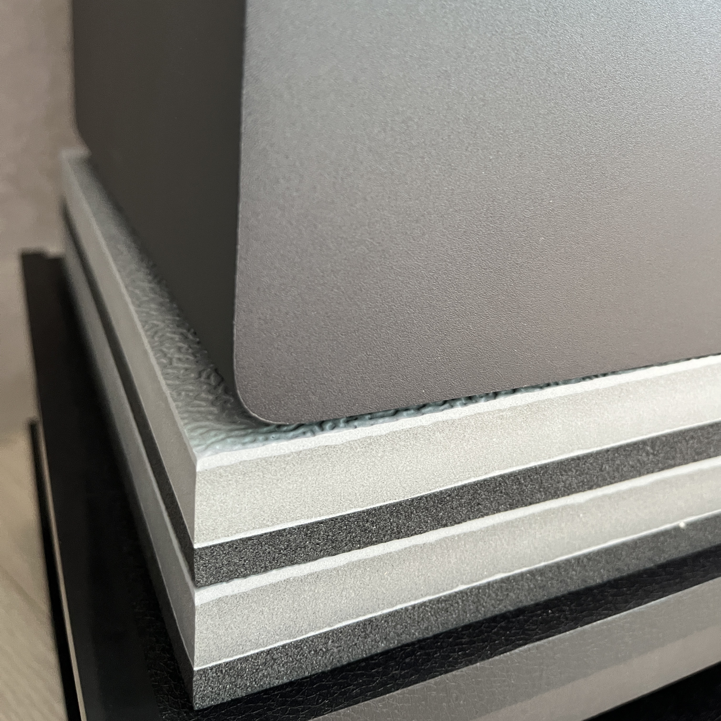 덕진스펀지 스피커 매트 2개 우퍼 방진패드 삼성사운드바 서브우퍼 받침대 400X200X25T