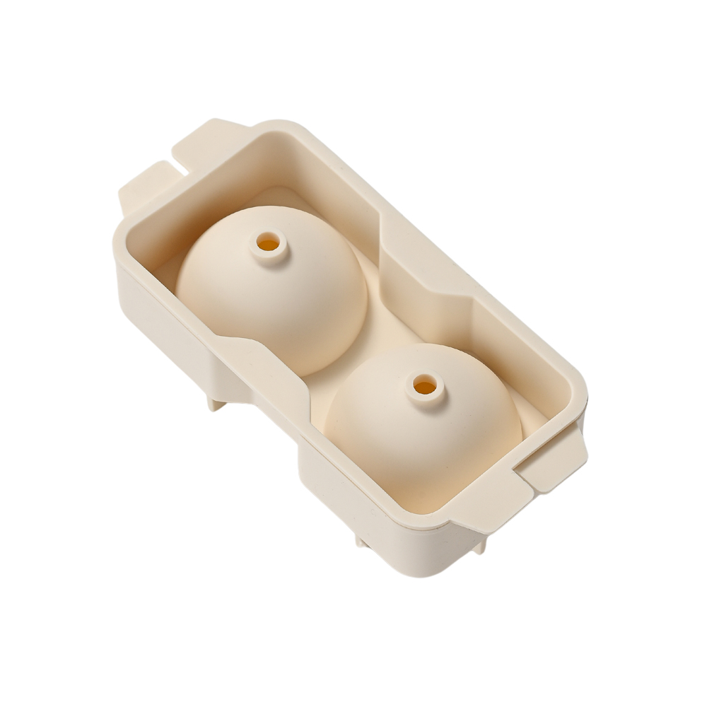 실리콘 얼음 트레이 하이볼 위스키 왕 얼음틀 2구 화이트