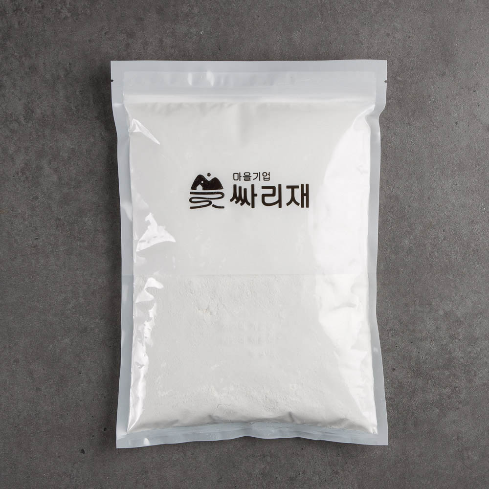 싸리재 백미 멥쌀가루 1kg 수분적은 습식 유기농 떡만들기 베이킹 비건요리 물주기 최소 - 상세 이미지 5