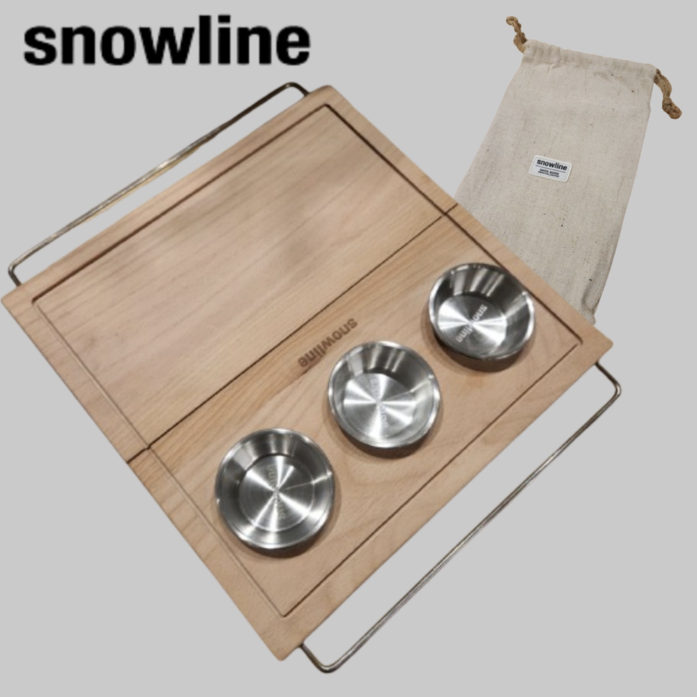 스노우라인 나무도마 원목 캠핑 소스도마