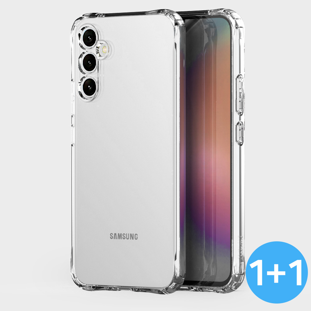 변색없는 카메라 보호 케이스 투명, 갤럭시S24 FE