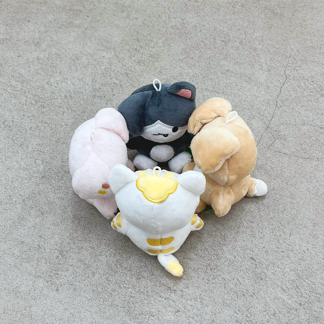페네핏 가방 인형 고리 키링 10cm 가꾸 가방꾸미기 백꾸 귀여운 고양이 강아지 키링