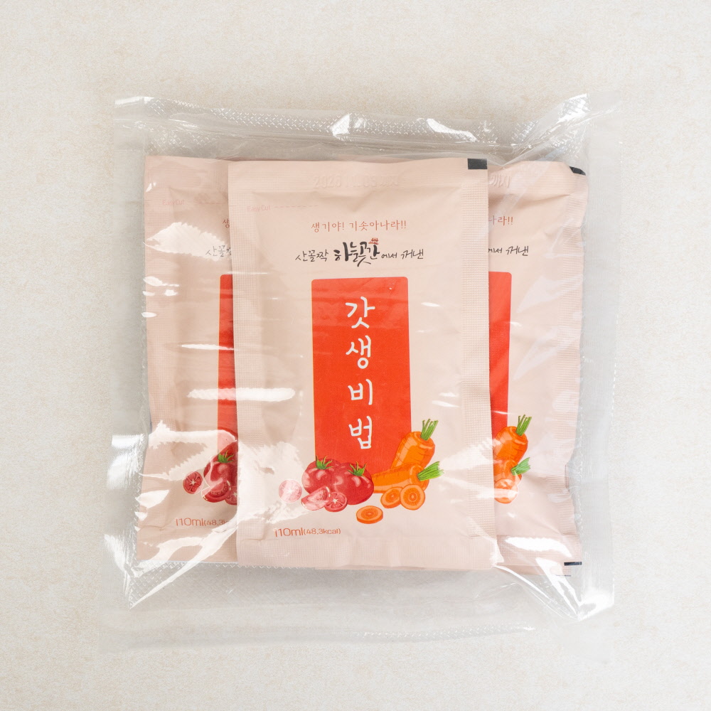 하늘곳간 토마토당근사과주스 [ 갓생비법 110ml 5봉 ] 착즙 야채주스 채소즙 - 상세 이미지 2