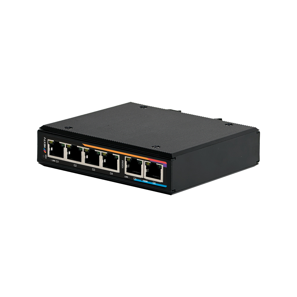 넥스트유 피아심 산업용 4포트 1G 2TP POE 인터넷 스위칭 허브 - 상세 이미지 4