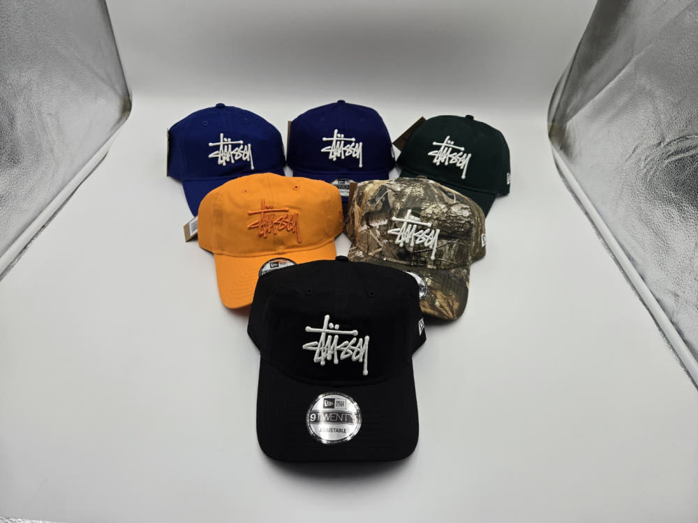 다양한 스투시 모자 스타일 이미지