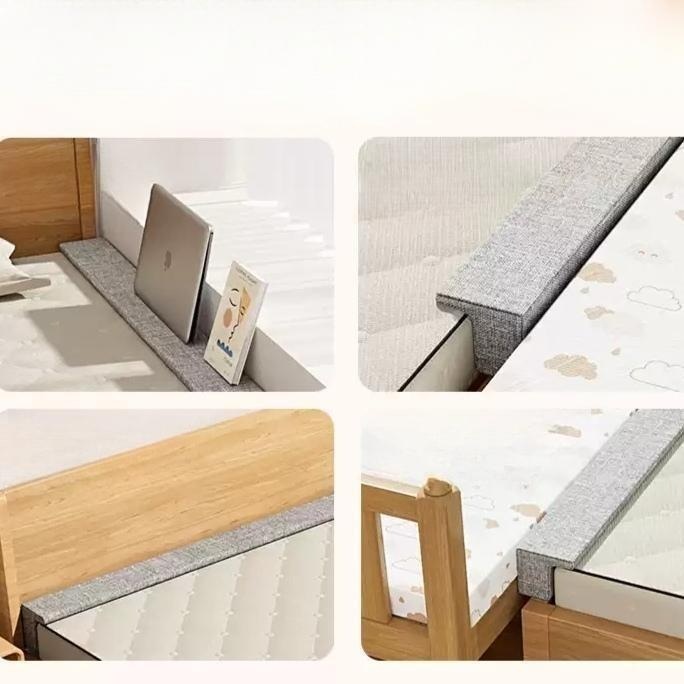 침대 틈새쿠션 틈새막이 사이 빈틈 간격 L자형 기역자형 L자형 회색 3cm 간격 200cm - 상세 이미지 3