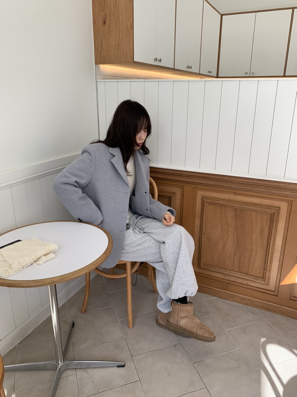 스브 알파카 하프코트 자켓 2colors 상세 이미지 20