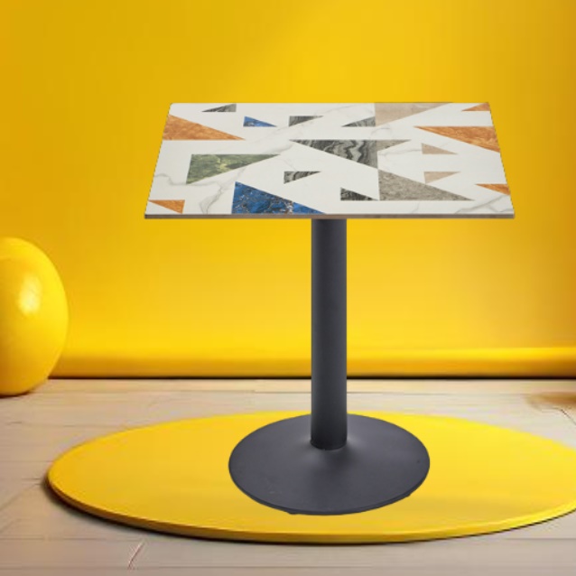 높은 소파 테이블 세라믹 티 테이블 기능성 거실 테이블 인테리어