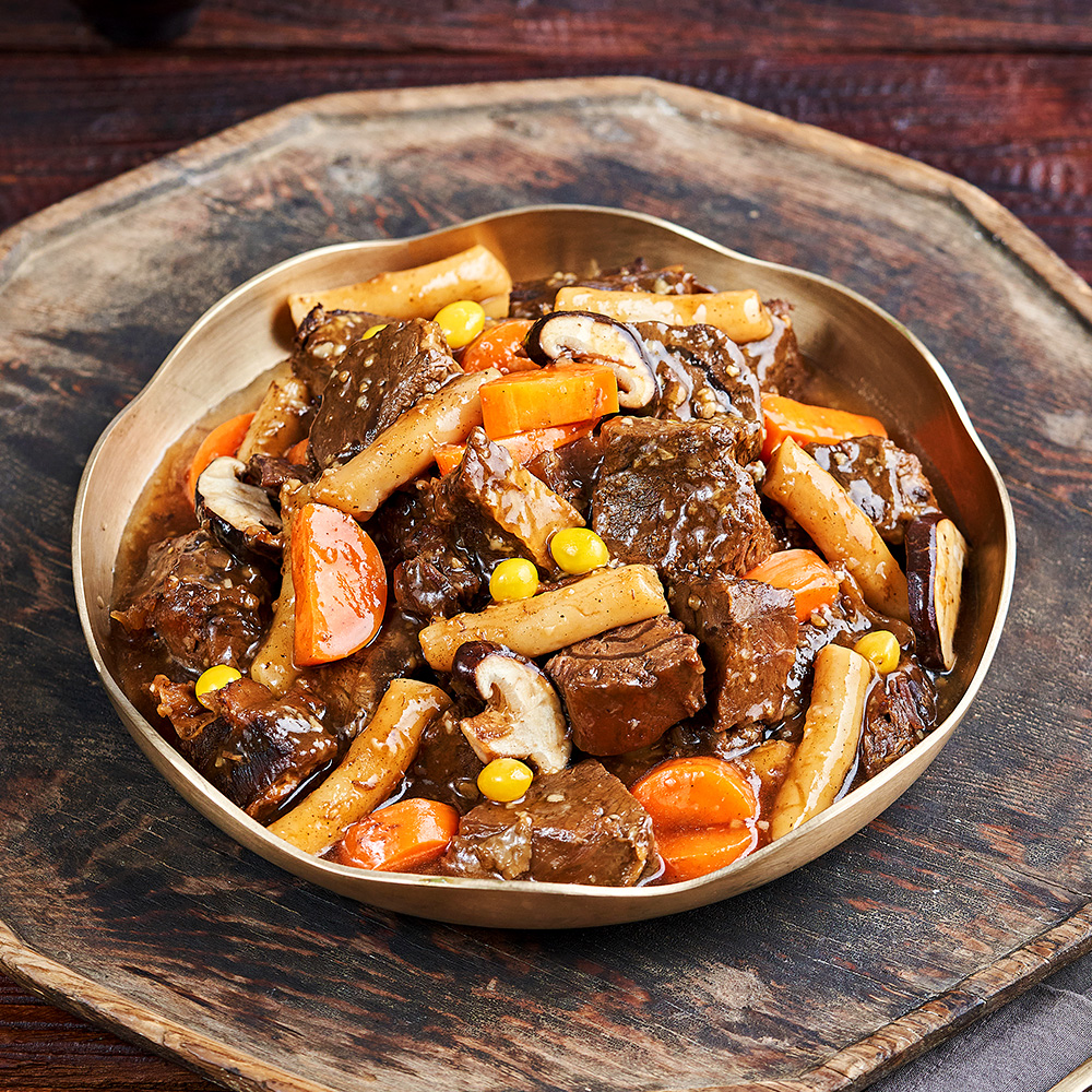 [정성곳간] 국내산 국산 뼈없는 소 갈비 찜 명인 강순의 간편식 고기 500g, 4개 이미지 6