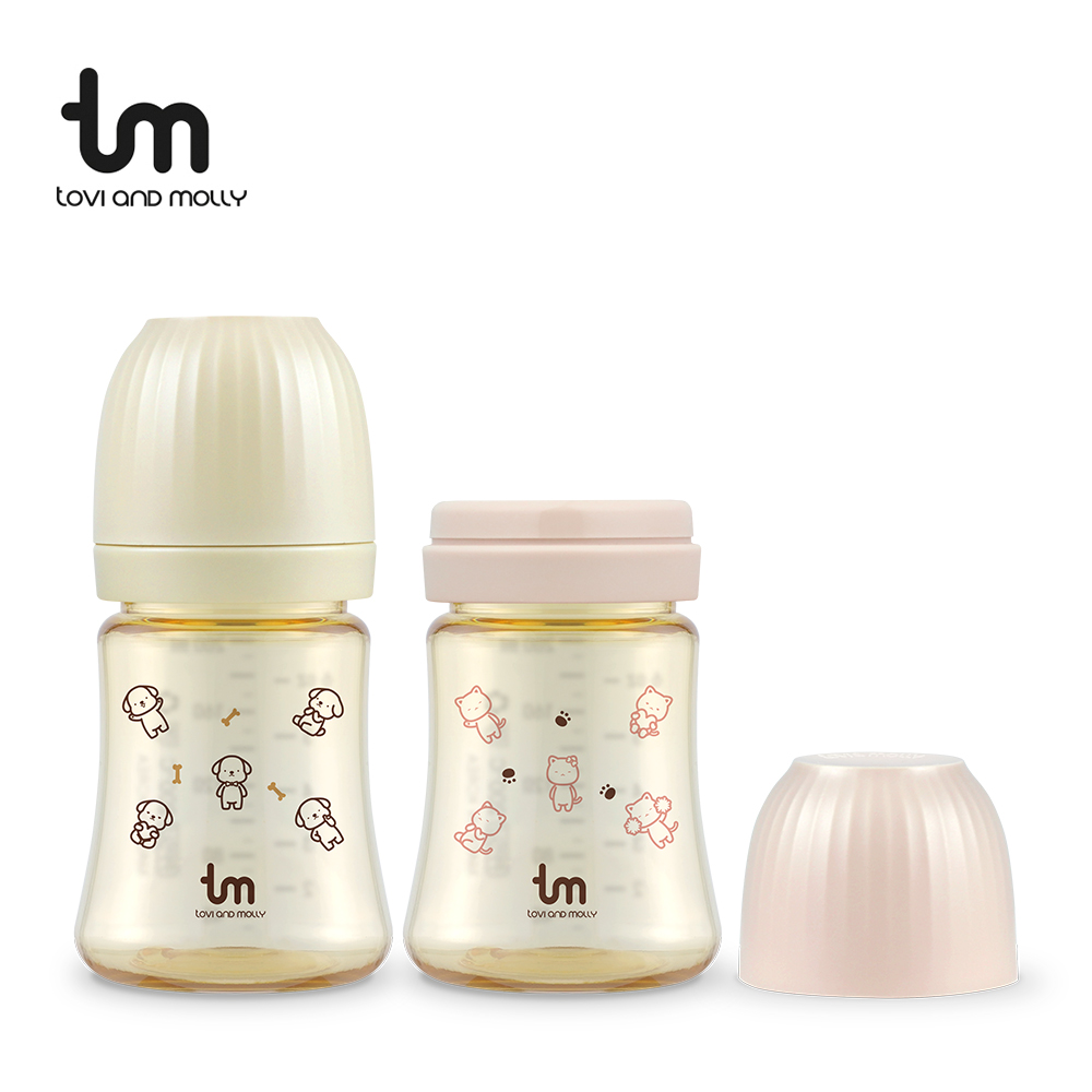 [토비앤몰리] 토비 몰리 아기 배앓이 트윈 젖병 노꼭지 180ml 280ml - 상세 이미지 4