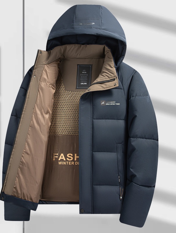 FASHION 남성용 그래핀 패딩 캐주얼 재킷 다운패딩 - 상세 이미지 2