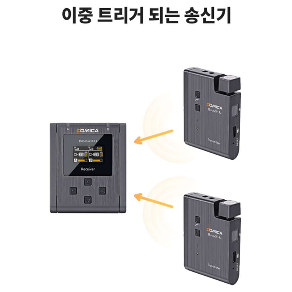 유튜브무선마이크 휴대용 무선 핀 마이크 - 상세 이미지 4