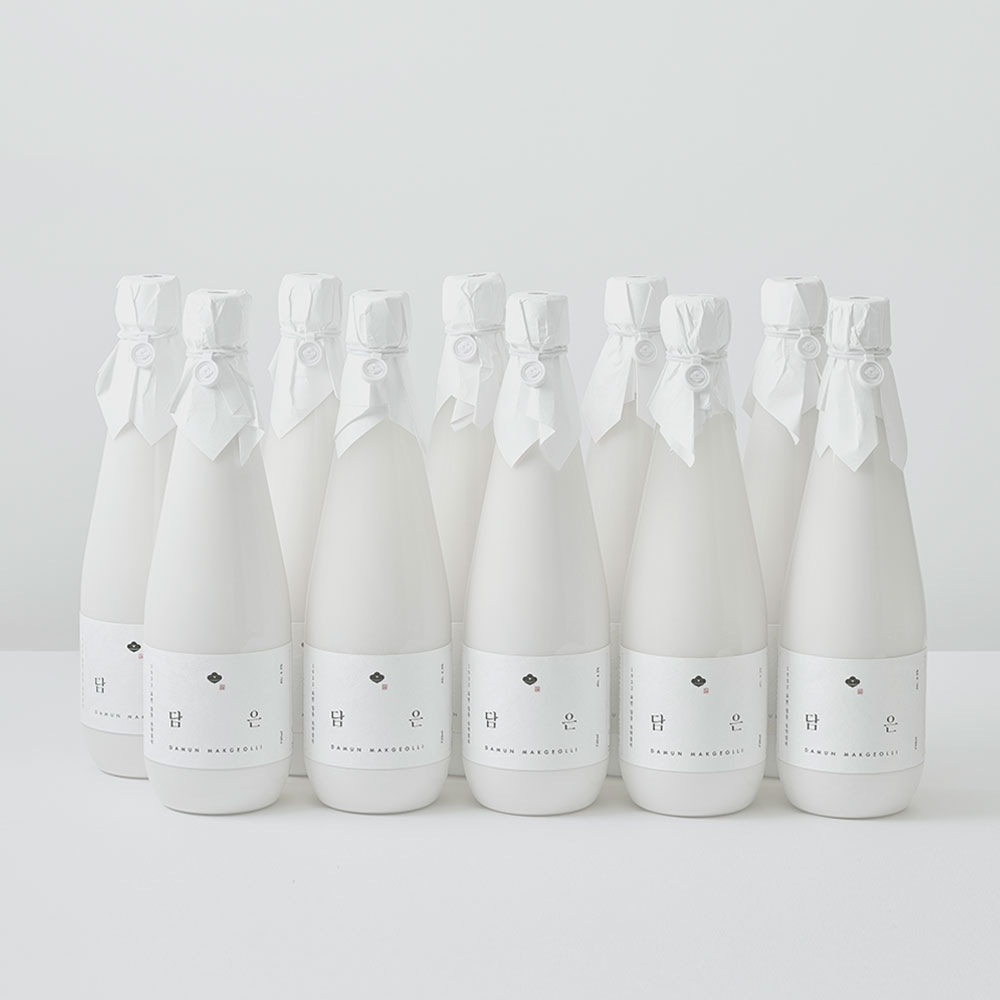 [담은 막걸리] 화이트 10병 구름 막걸리 6.5도 750ml