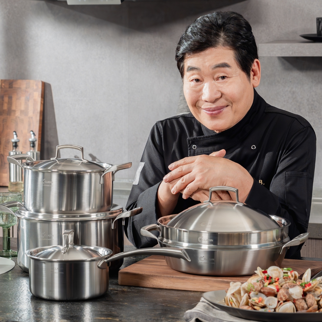 클래딘 316Ti 통5중 스테인리스 티타니아 스텐냄비 세트 이연복 쉐프 파티 냄비