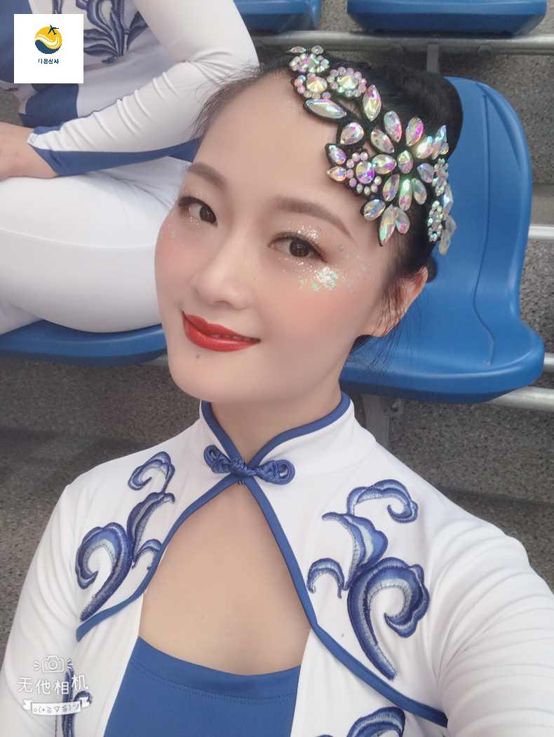 악세사리 스포츠댄스 머리장식 댄스 라인 머리핀 - 상세 이미지 5