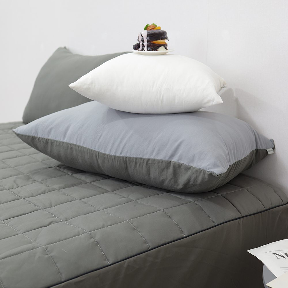 피치스킨 누빔 진드기방지 알러지케어 매트리스 침대 커버 싱글 슈퍼싱글 S/SS