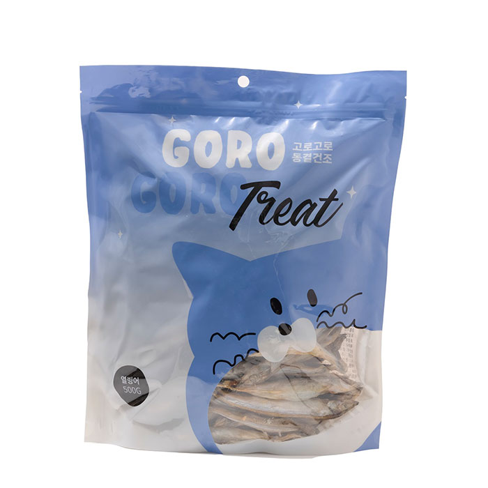 고로고로 트릿 알배기 열빙어 500g 동결건조간식 - 메인 이미지