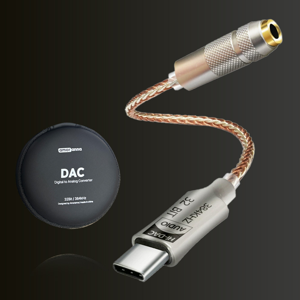 꼬다리 DAC C타입 이어폰 젠더 3.5mm 리얼텍 alc5686 이미지 3