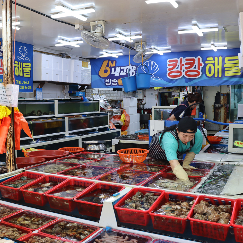 [거제시 배달] 살만 모아둔 홍합살 1팩 [거제고현 캉캉해물] : 동네시장 장보기