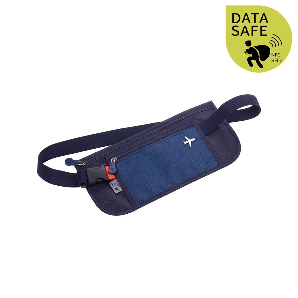 트로이카 여행용 안전 힙색 2종 택1 다크블루 - 상세 이미지 2