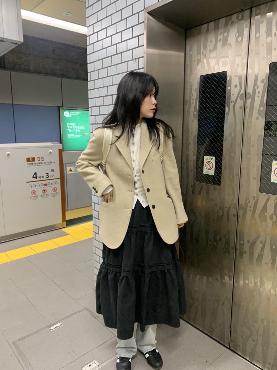 스브 알파카 하프코트 자켓 2colors 상세 이미지 76