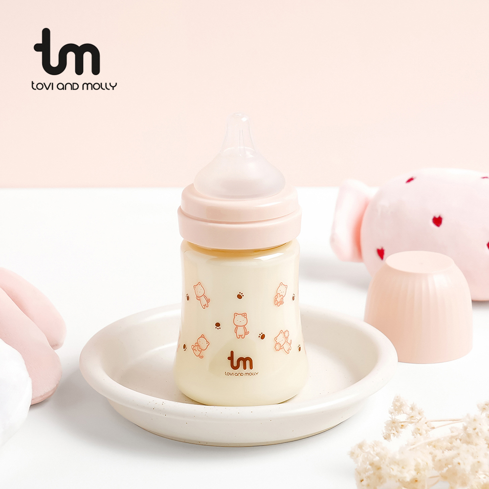 [토비앤몰리] 몰리 신생아 배앓이 아기 싱글 젖병 180ml 280ml - 상세 이미지 2