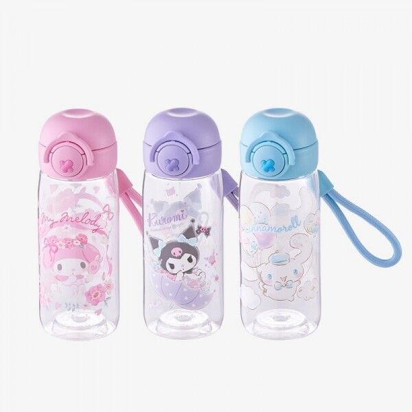 락앤락 New 스쿨핏 산리오 원터치 보틀 시나모롤 블루 470ml 유치원 물병 이미지 6