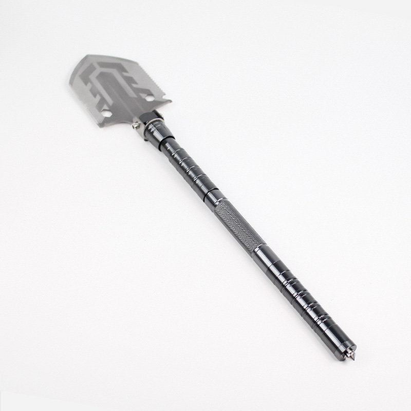 KOOLMAN 쿨맨 캠핑 야전삽 아웃도어 롱레인지 멀티 캠핑삽 다크그레이 680