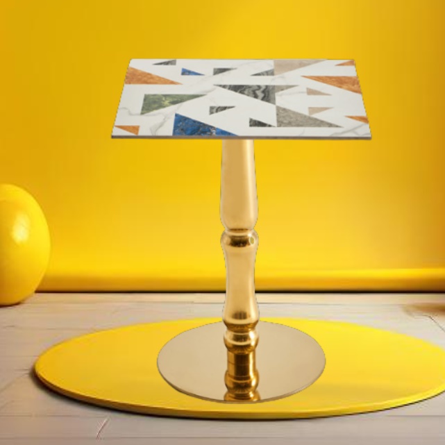 높은 쇼파 테이블 세라믹 티 테이블 기능성 거실 테이블 인테리어