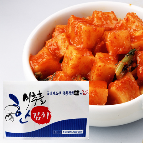 정우식품 깍두기(국산) 10kg : 장볼레