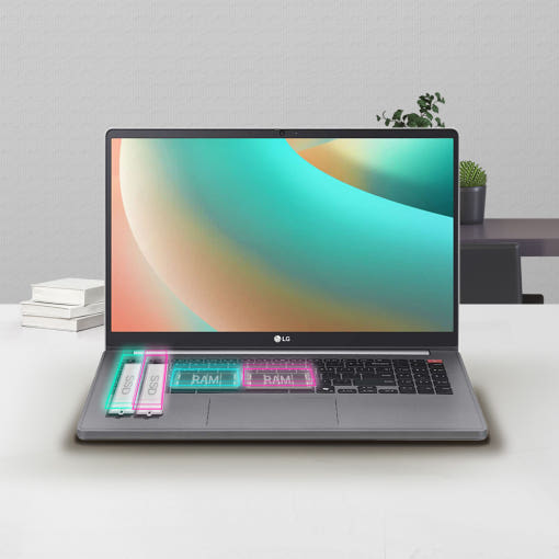 LG 울트라PC 슬림베젤 디자인