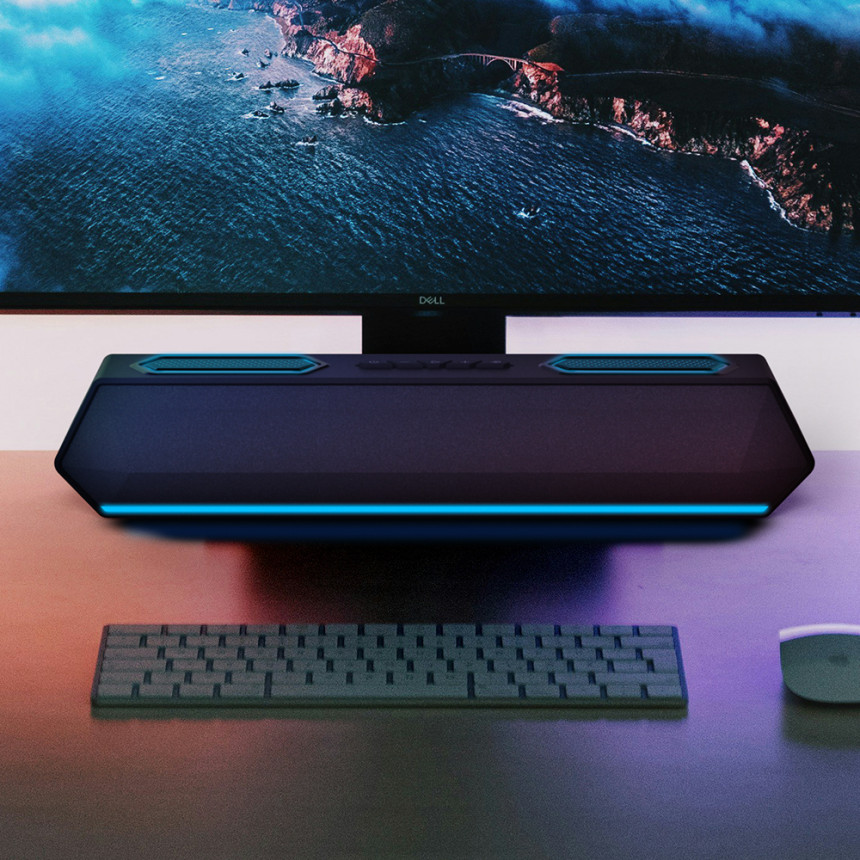 제닉스 TITAN SB9 게이밍스피커 사운드바 컴퓨터스피커 사진 2