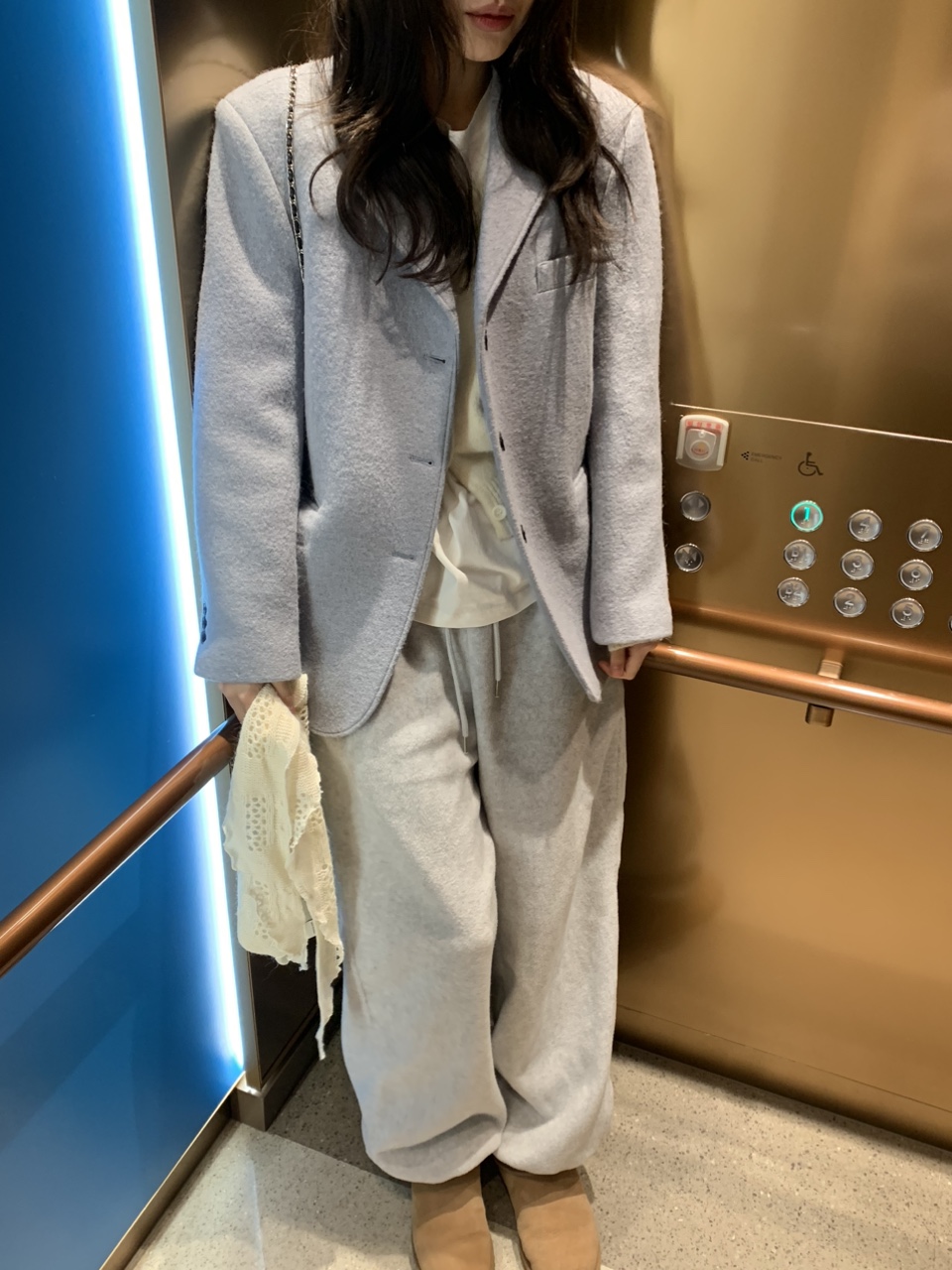 스브 알파카 하프코트 자켓 2colors 상세 이미지 43
