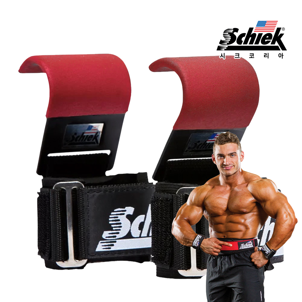 SCHIEK 1200PLH 리프팅 후크 헬스 스트랩 풀업 데드리프트 시크 쉬크 이미지 2