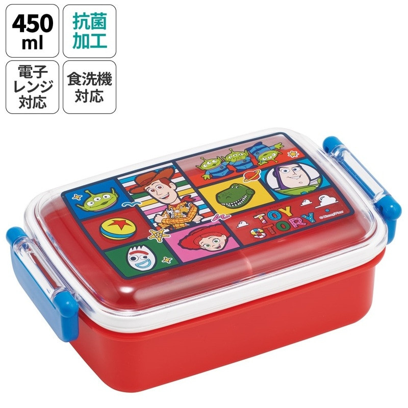 스케이터 토이스토리 캐릭터 식기세척기 대응 항균 도시락 런치박스 450ml RBF3ANAG - 주방·식기 - 하카타몰
