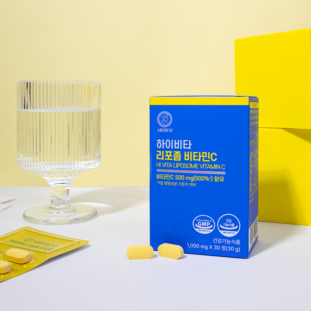 아르디엠 하이비타 리포좀 비타민C 1000mg 30정, 1개 - 상세 이미지 3