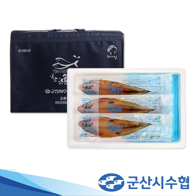 군산시수협 서해안 반건조 박대 5팩 서대 120g x 5팩